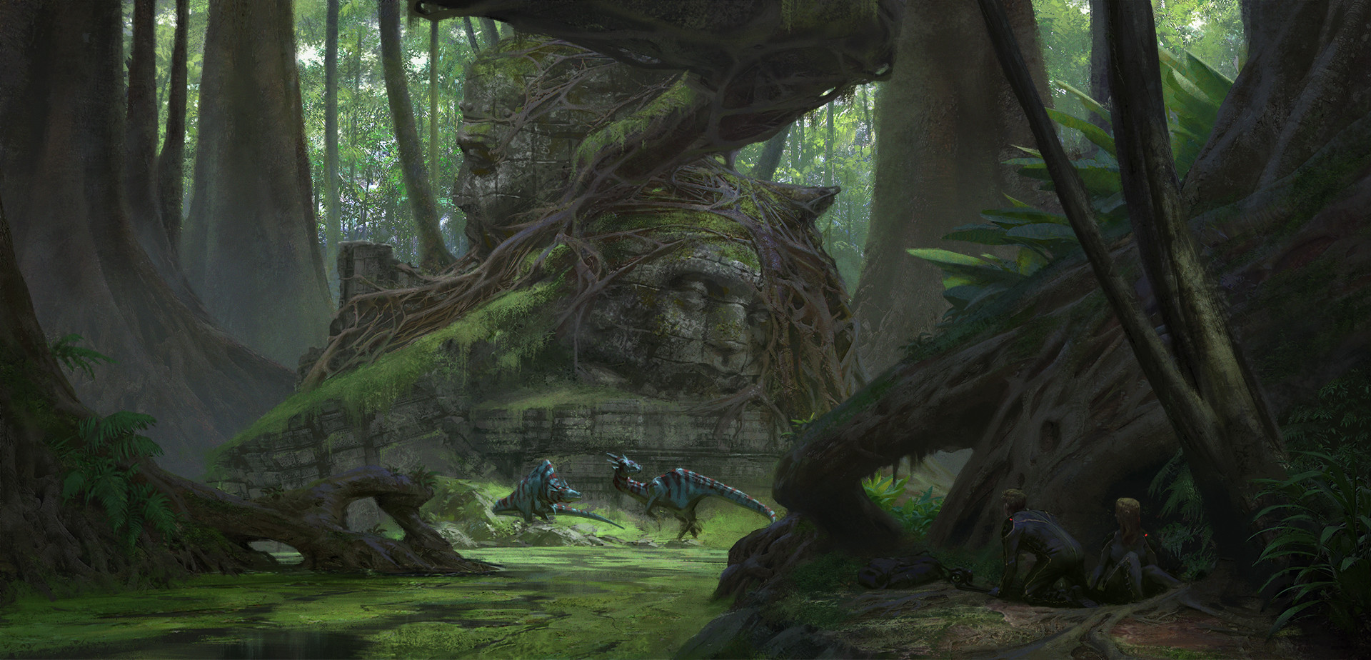 Unexpected Meeting by Klaus Pillon