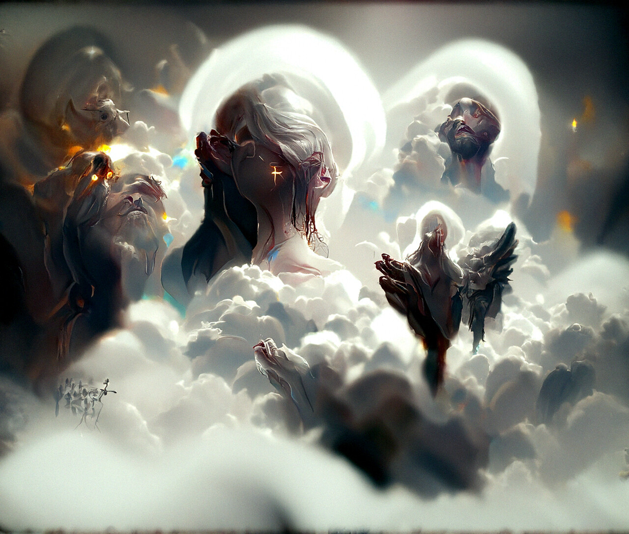 Angelic souls goin up to heaven by Digital Dimensions
